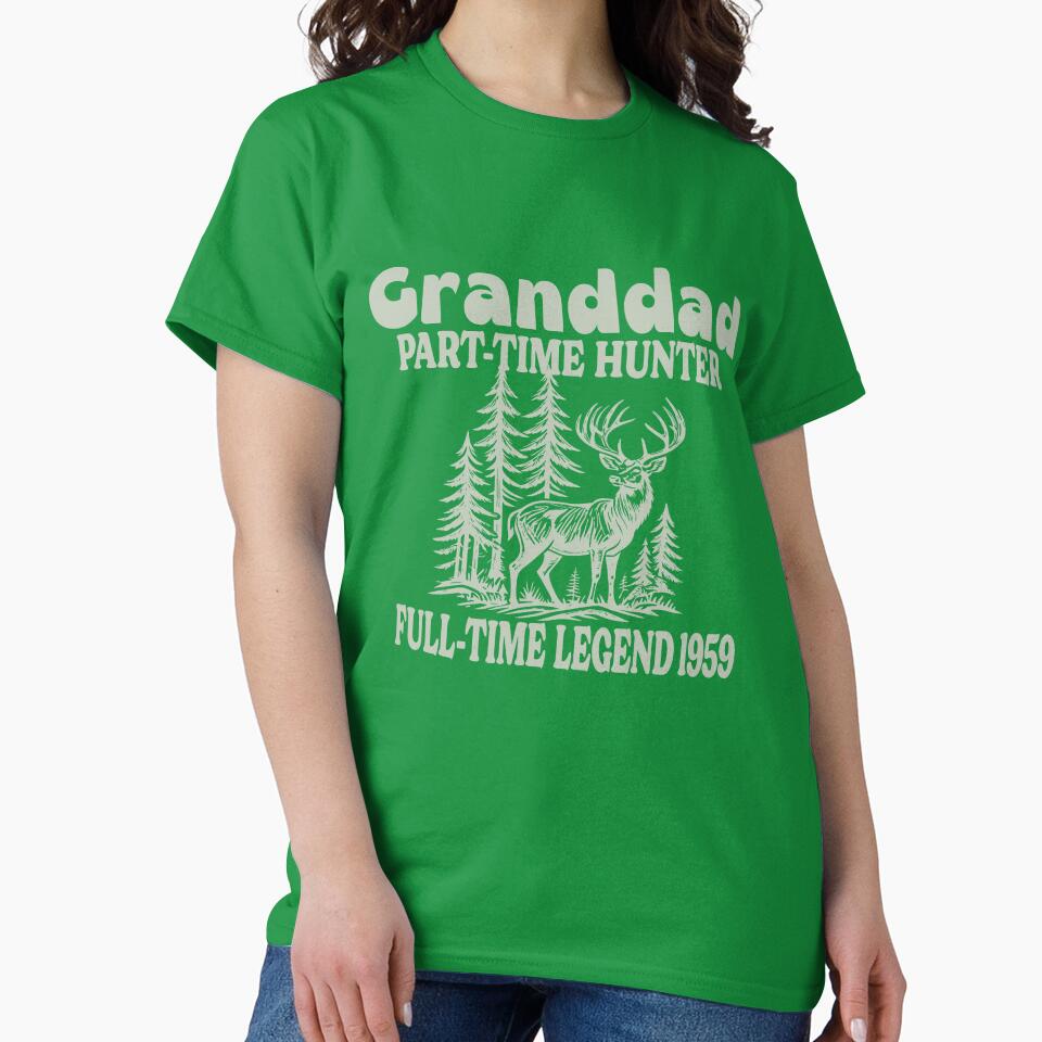 Deer Hunting Grandpa Deer Hunter Grandpa The Hunting Legend by giftfromheart