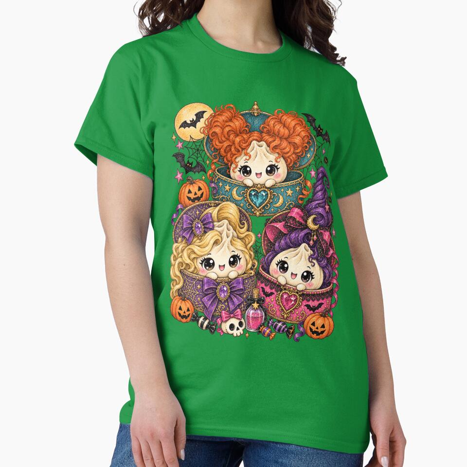 Hocus Pocus Kawaii Halloween Dumpling by Muse Merch
