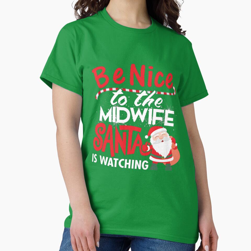 Midwife Santa is Watching Christmas by Honasbb992