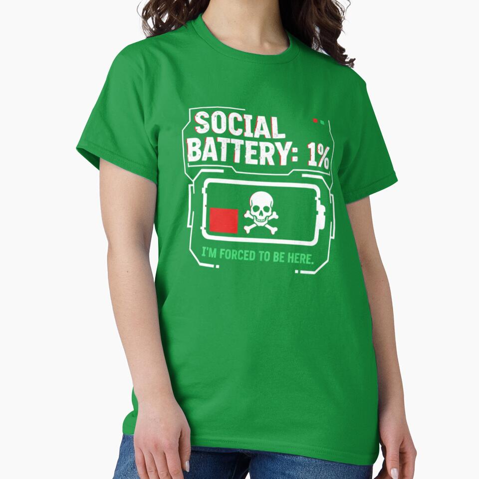 Social battery 1% by Nguyensgoodies
