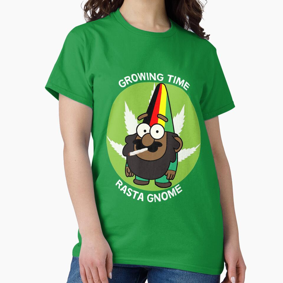 Rasta Gnome Gifts - Cute Gnome shirt - Gardening Gnome- Gardener Gnomes t shirt - Mug - t-shirt by happygiftideas