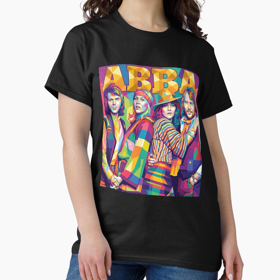 ABBA Colorful Pop Art by SiksisArt
