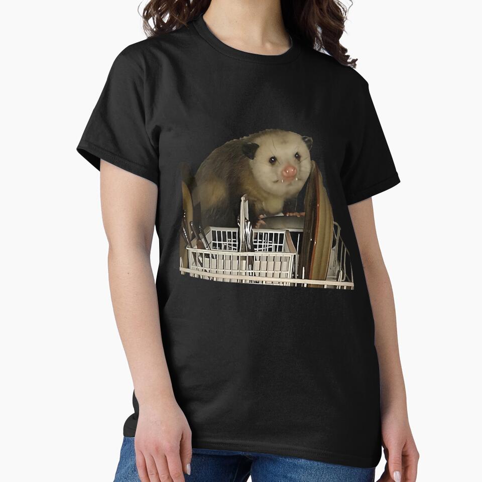 Dishwasher Opossum Meme by Eversoles