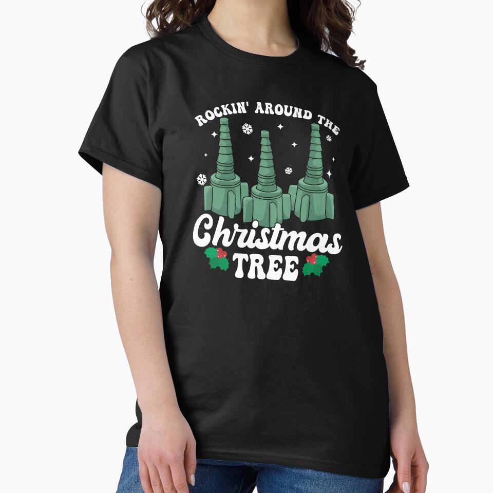 Rockin' Around The Christmas Tree Nurse Christmas by ElizabethMorri2