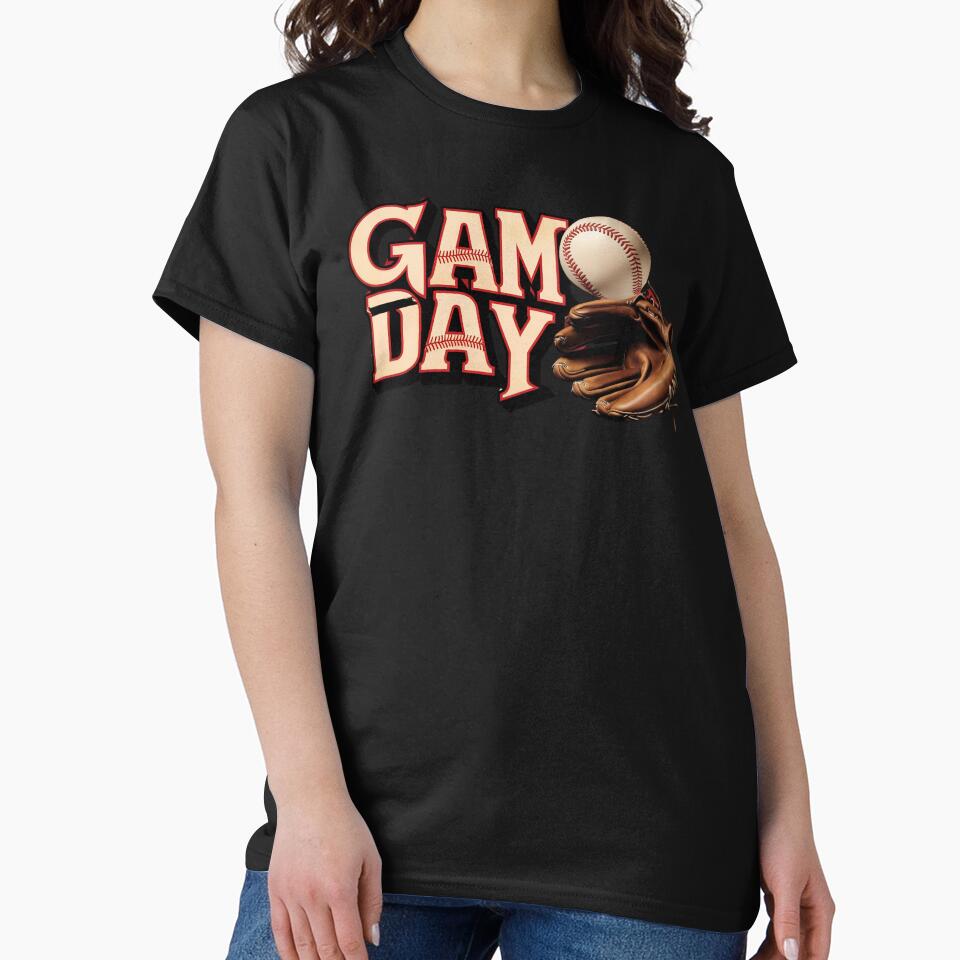 Cute Game Day Baseball Softball  Love Mom Life of Both by ArtFromBeyond