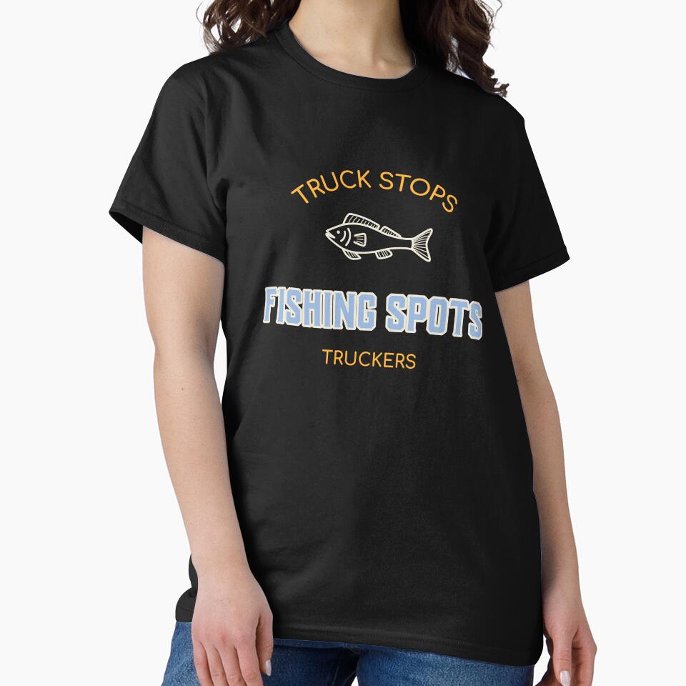 TRUCK STOPS FISHING SPOTS TRUCKERS by JamiesLocker