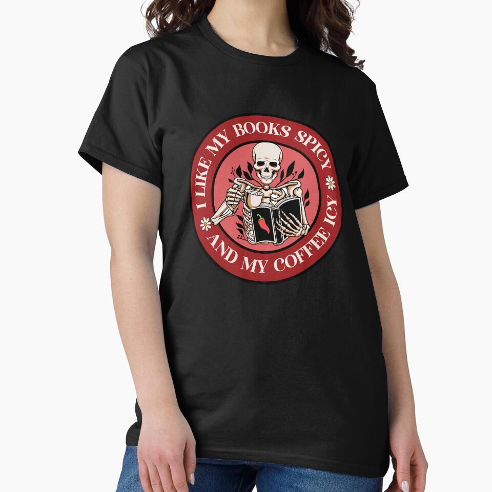 I like My Books Spicy And My Coffee Icy kindle Book Aesthetic by StickyBook