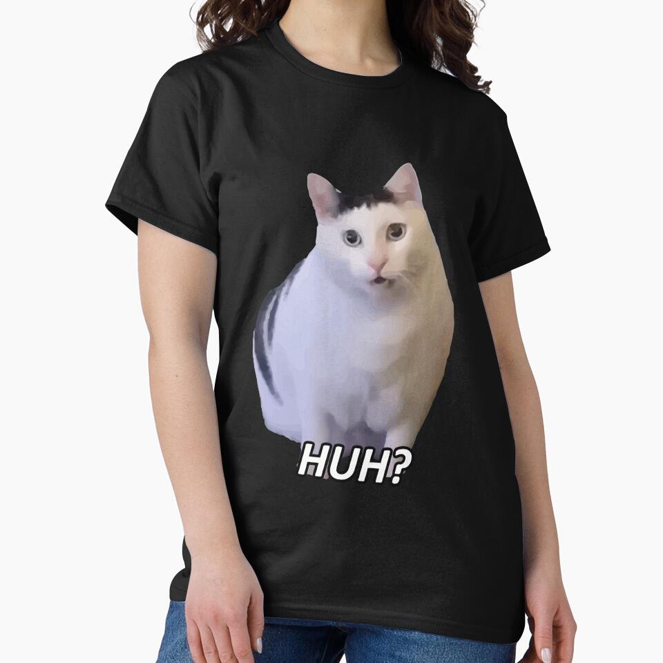 Huh Cat Meme Funny by IcePools