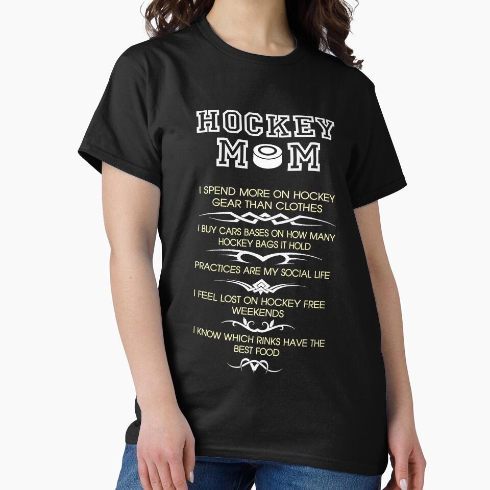 Hockey Mom by Sticker-Tee