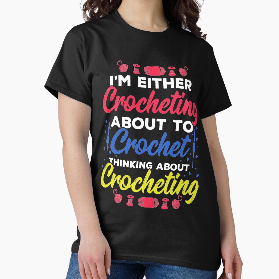 I am Crocheting about to Crochet thinking about it by NeXore