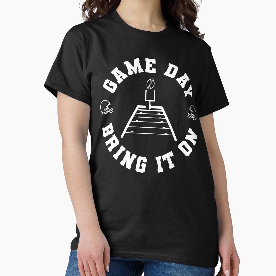 Game Day Bring It On Classic American Football Sport Gift by pipsmerch