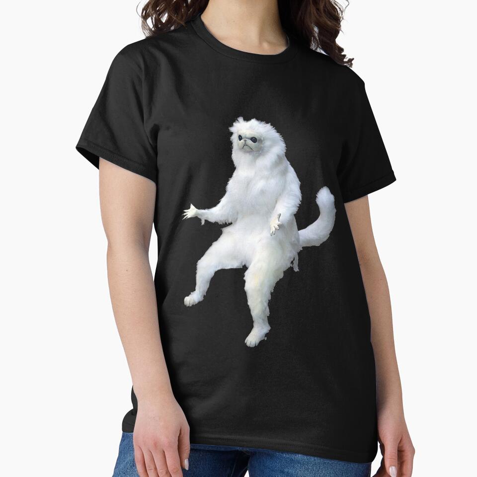 Persian Cat Room Guardian Meme T-Shirts by ForceProfile