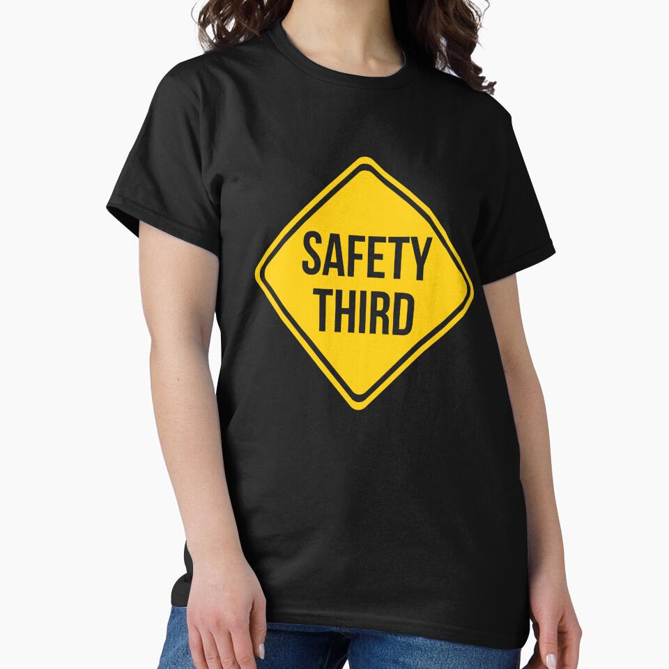 Safety Third Road Sign Joke by  Srdjan Stanisic