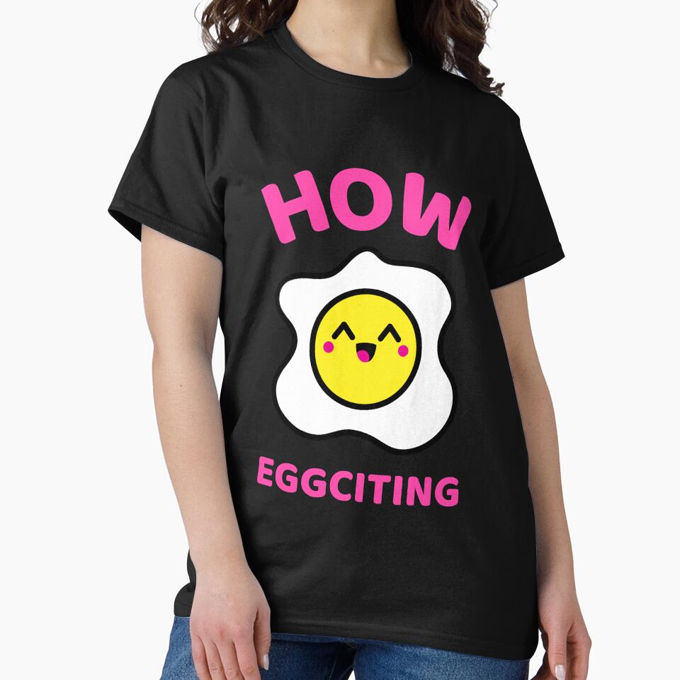 Kawaii food eggciting pun by plzLOOK