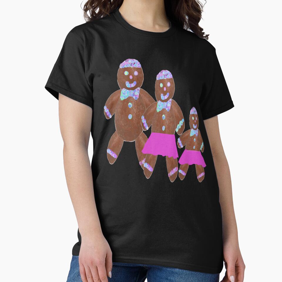Gingerbread Family - Hand-drawn by Victoria Rose