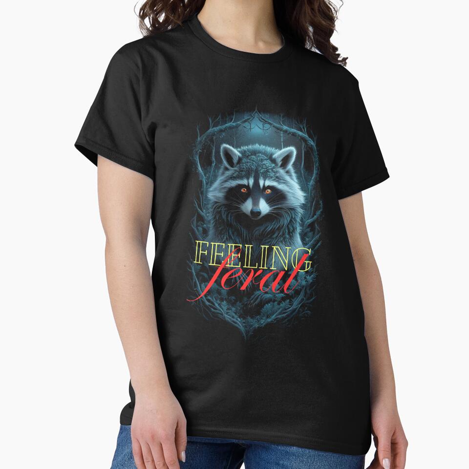 feeling feral raccoon by By-LuQuiRRis