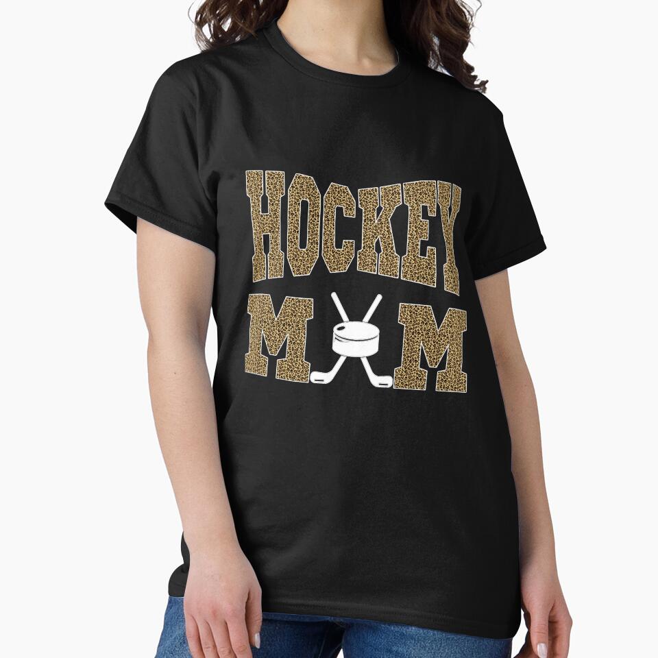 Leopard Print Hockey Mom by PeachesMommy