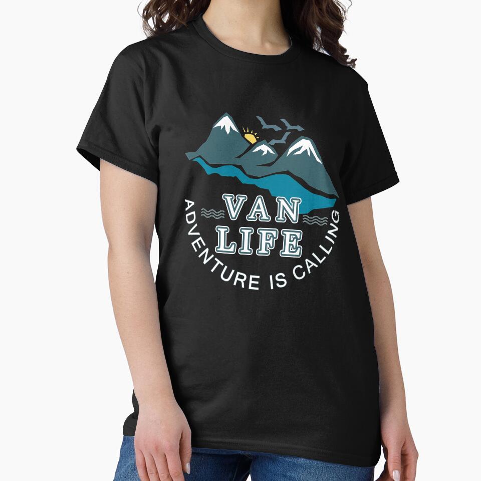 Van Life Adventure is calling Camper camping Skate - vanlife by Rexoo
