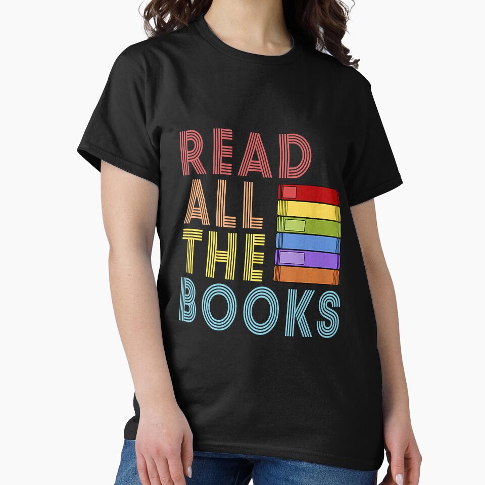 Read All The Books Retro Bookish by YesterDayCheck