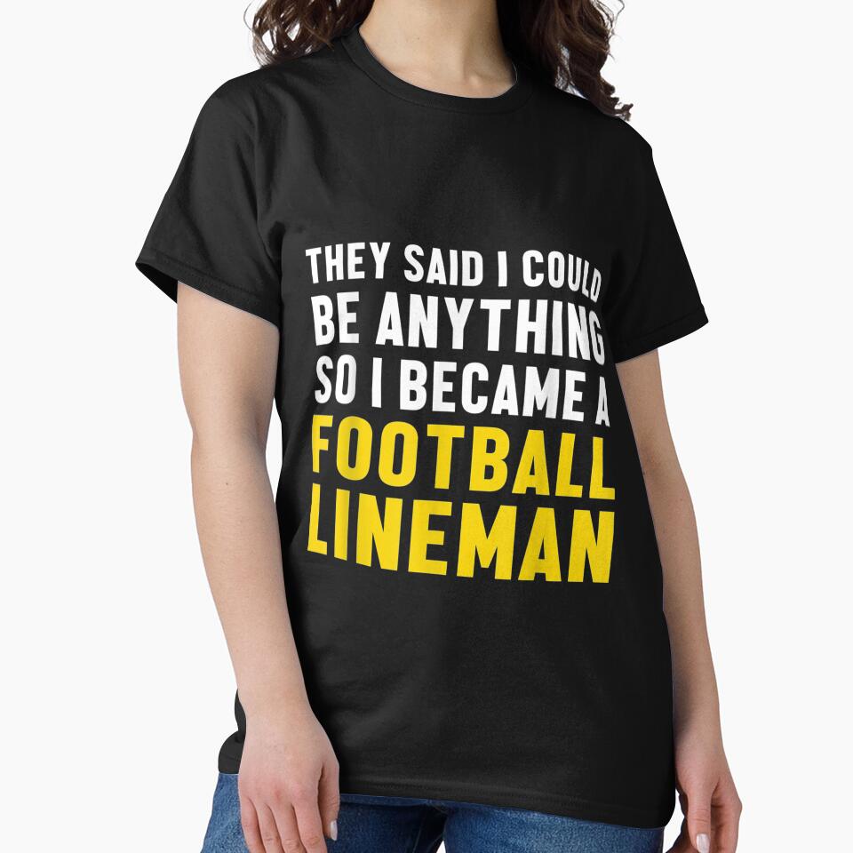 Lineman Anything Offensive Defensive Player by donnagia