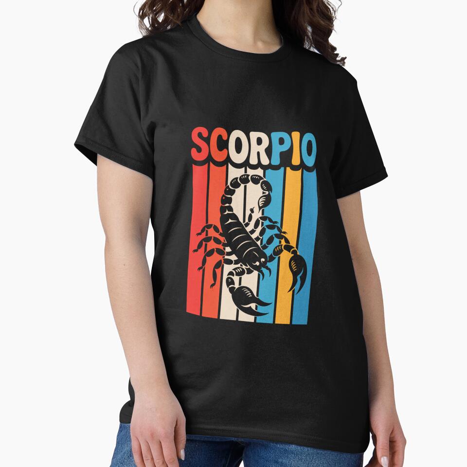 70s Scorpio Zodiac Horoscope Birthday by LittleBO5