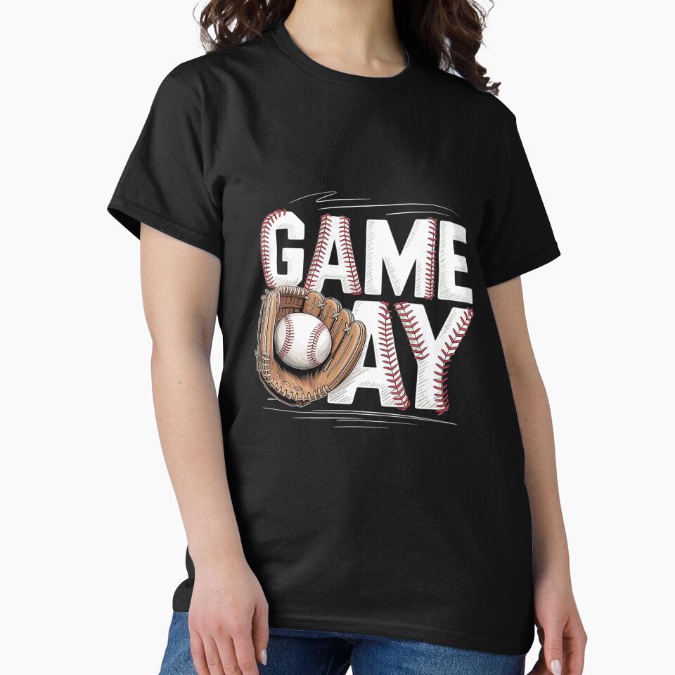 Cute Game Day Baseball Softball Heart Love Mom Life of Both by Soleaani