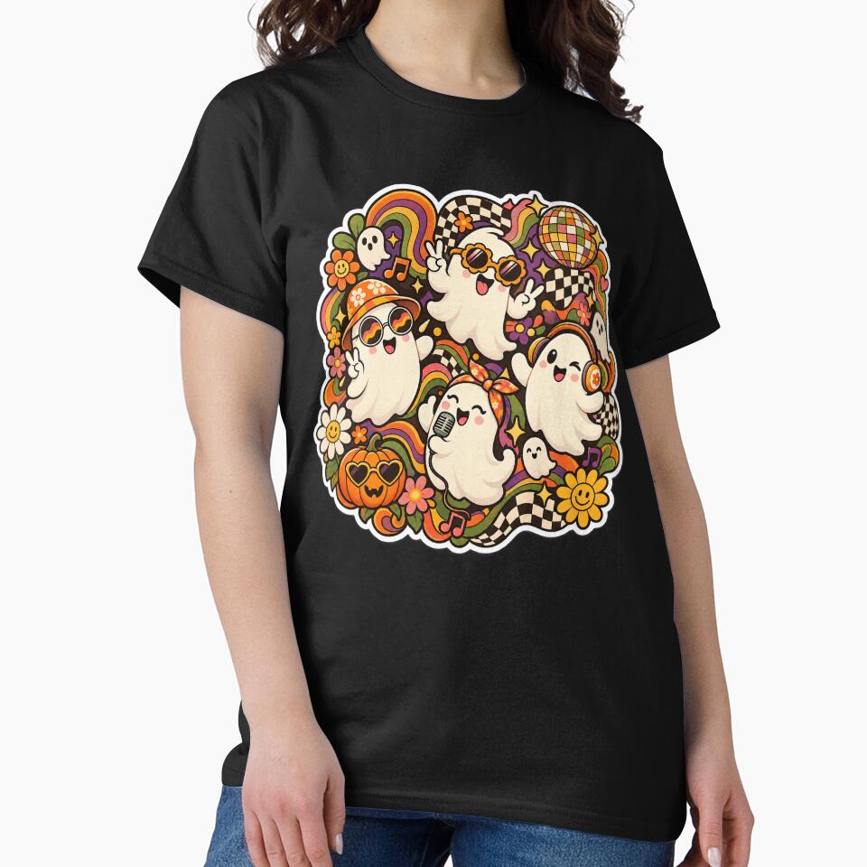 Groovy Ghost Vibes — Retro 70s by RDcollections