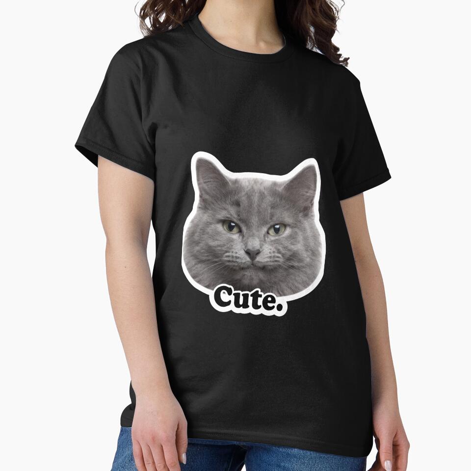 Cute Cat Meme Sarcastic Humor by redblink store