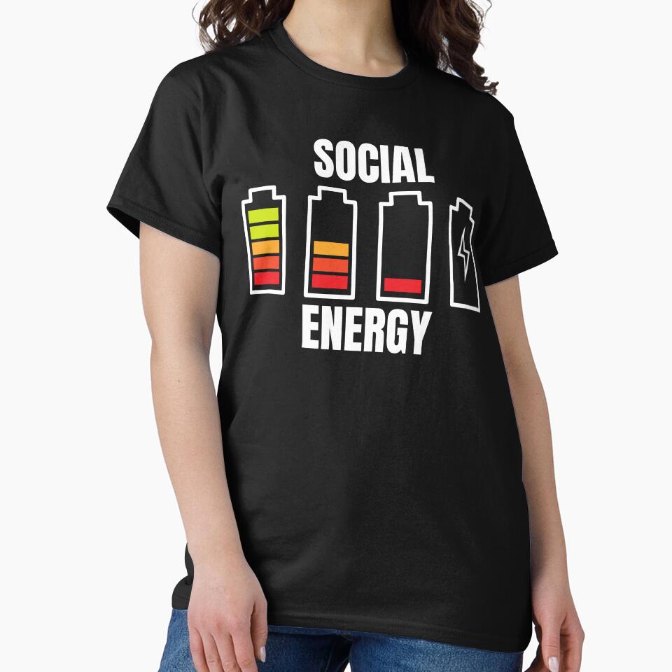 Social Battery Social Energy Introvert by ArtFromBeyond