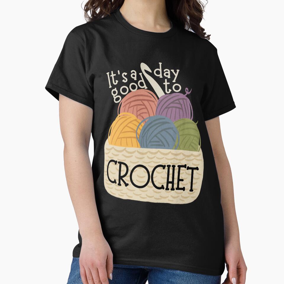 It's a good day to crochet by EvergreenWhimsy