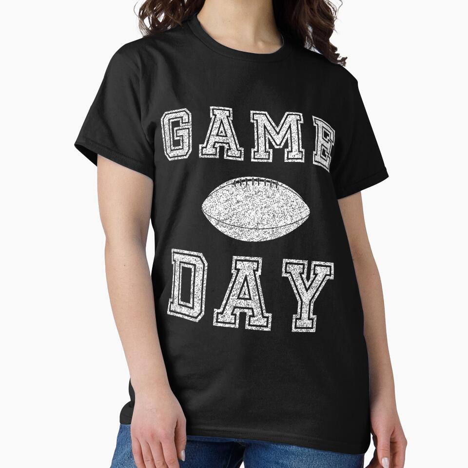 Game Day Football Fans American Football by Tasha McGlashan