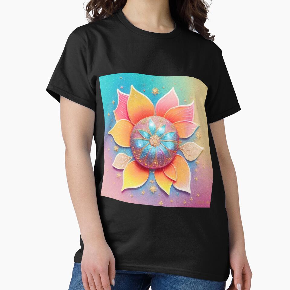 Peach pastel floral by Roxburylane