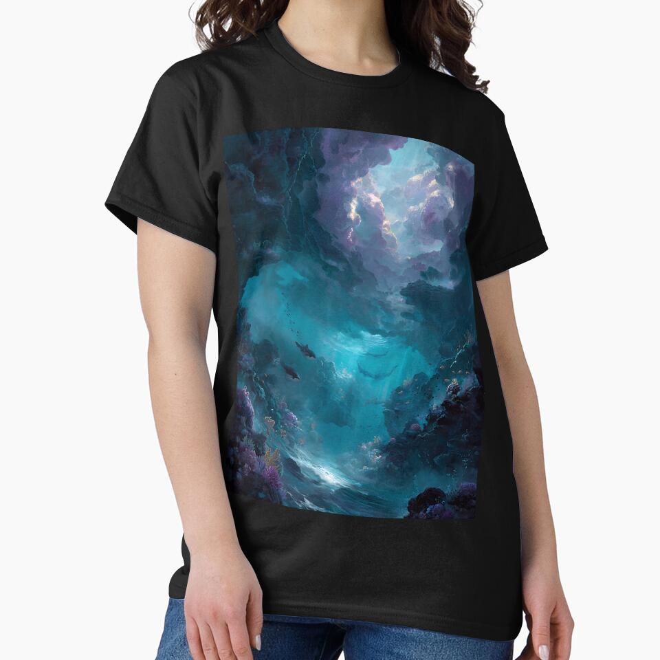 Deep Sea Abyss Magic Fantasy Art by bapupa