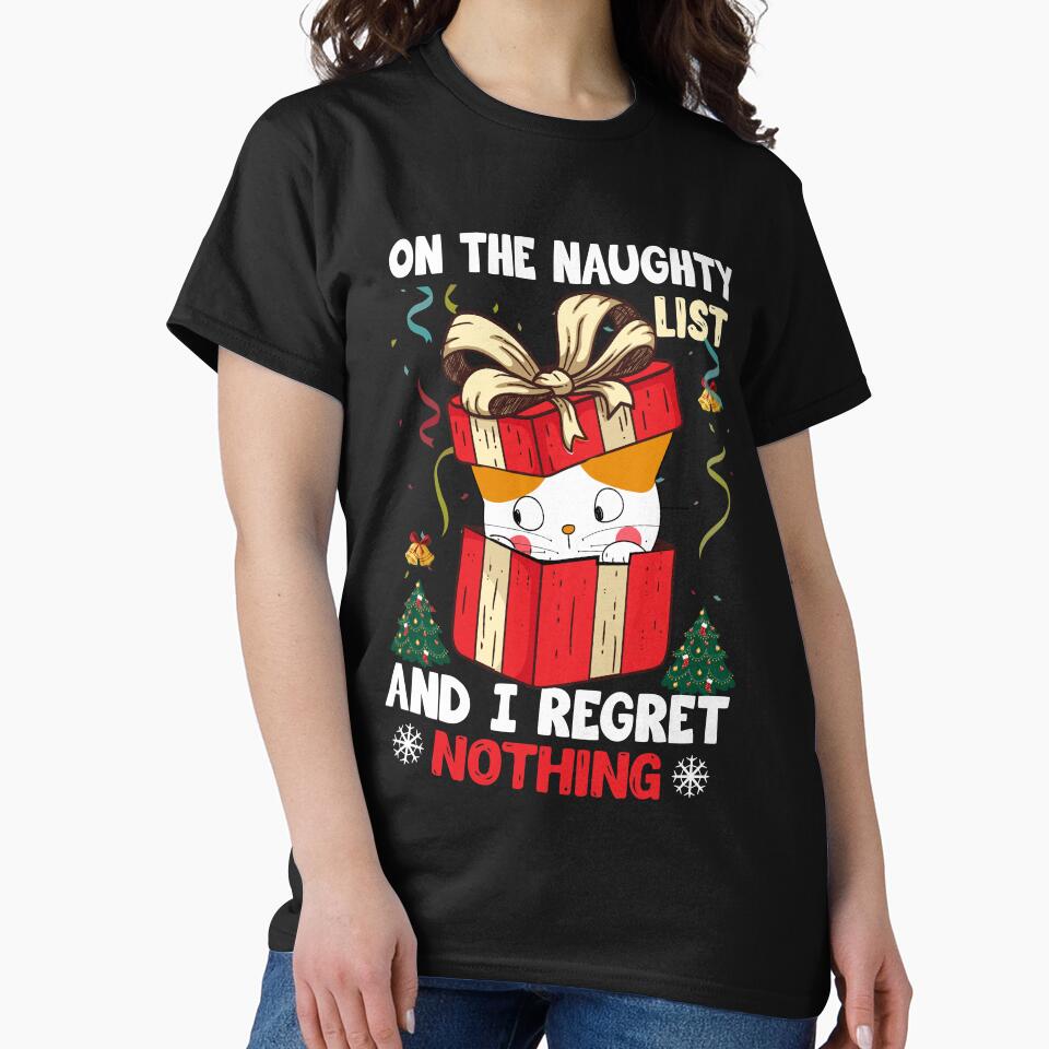 Christmas Cat On The Naughty List | Funny Festive Season Cat 2021 by thecooltable