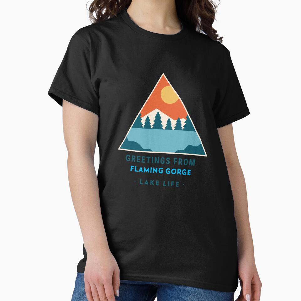 Lake Life - Greetings from Flaming Gorge by ThreadMosaicCo