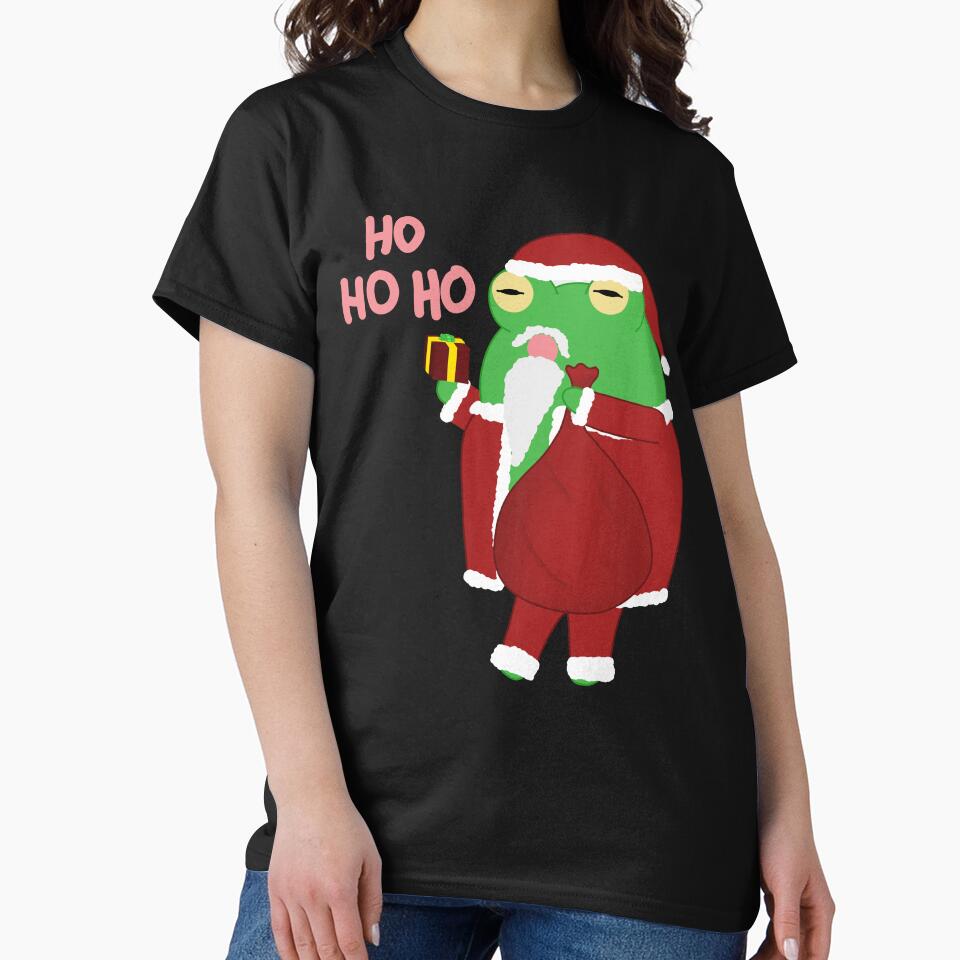 Festive Santa Frog Gift Giver – Cute Holiday Frog by Aku-passion