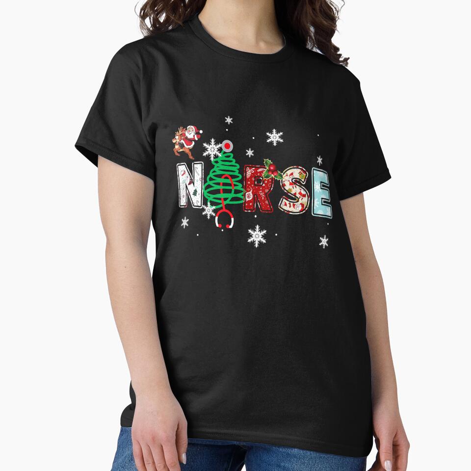Nurse Stethoscope Christmas Tree Ornaments Decor Pajama Gift by ChaceMorin