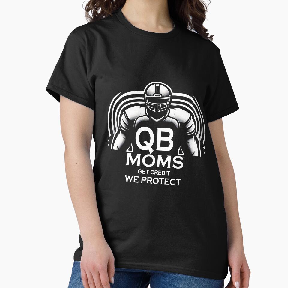 QB Moms Get Credit We Protect Football Mom Funny by socozora