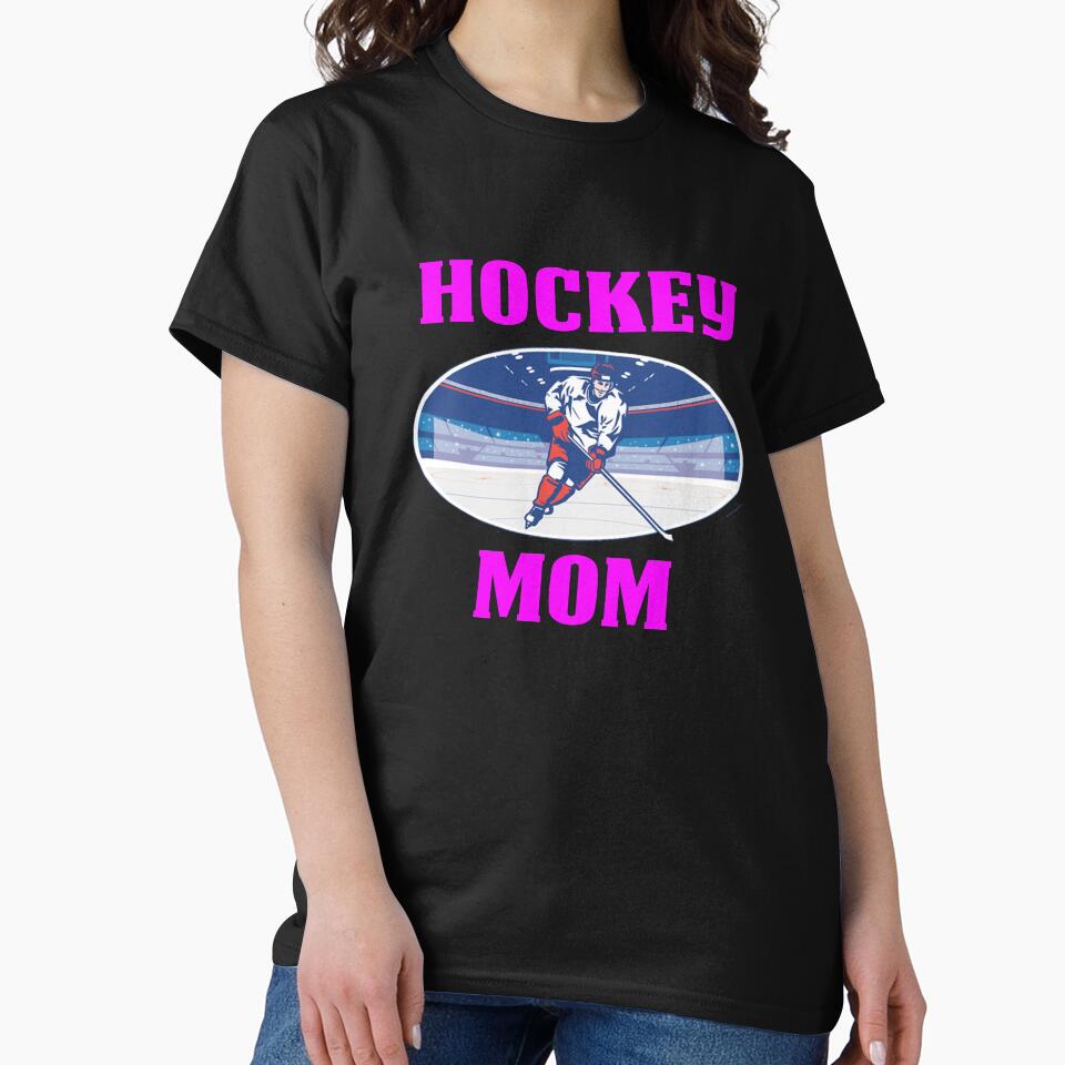 Hockey Mom Shirt by drwigglebutts