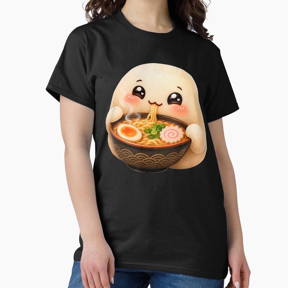 Cute Ramen Mochi Noodle Bowl by ImagenFusionP