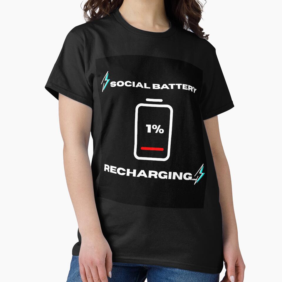 Social Battery 1 Percent Recharging by RoyalPrime