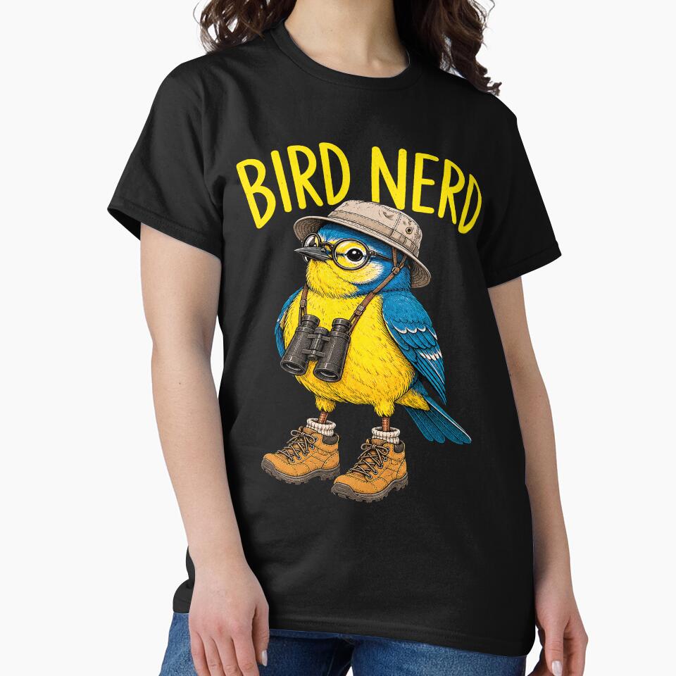 Bird Nerd Birdwatching Lovers by erozzz