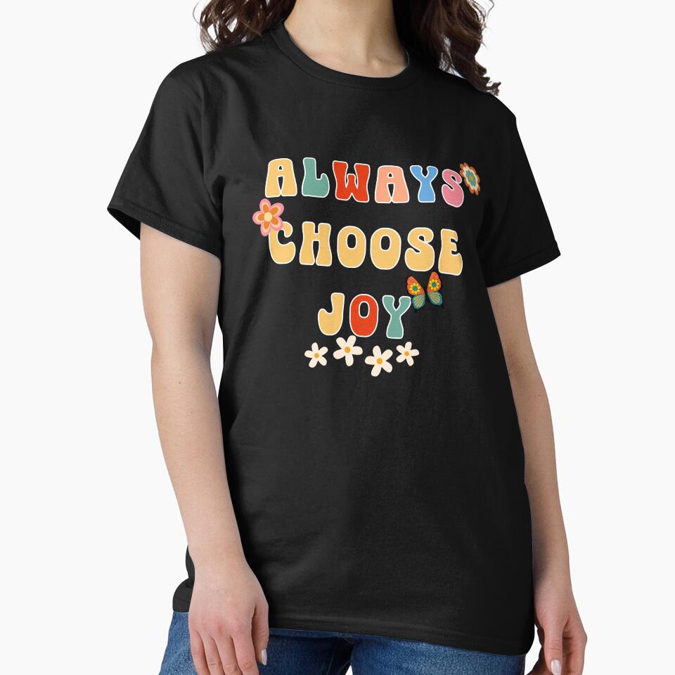 Always Choose Joy Retro Style by lindab142
