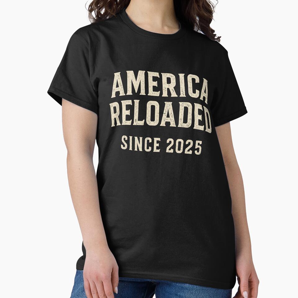 Rugged Patriotic Typography: America Reloaded by PholPol1959