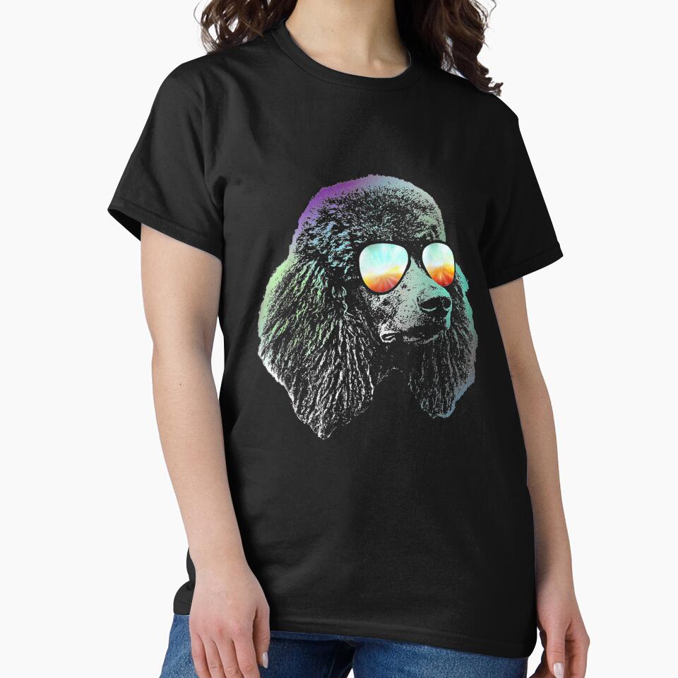 Disco Groovy Poodle Dog Gift by pestbeect1