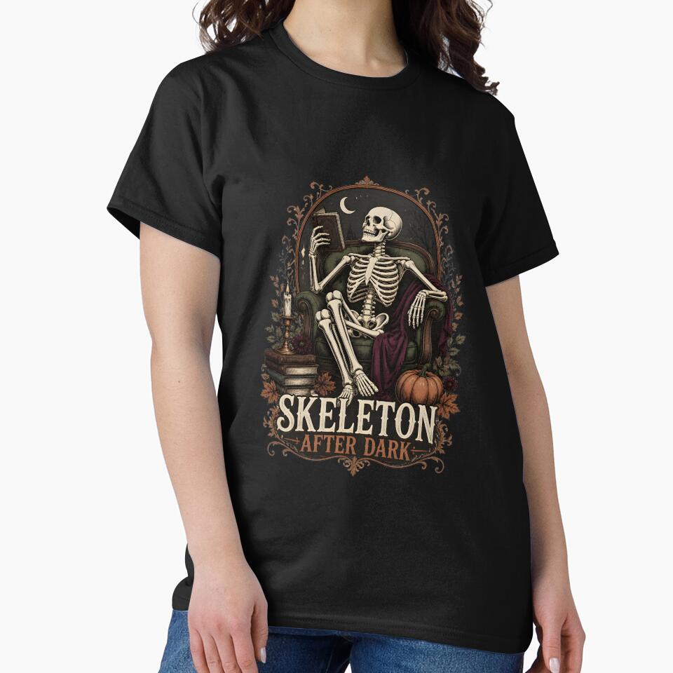 Skeleton After Dark by OliviaHayesArt