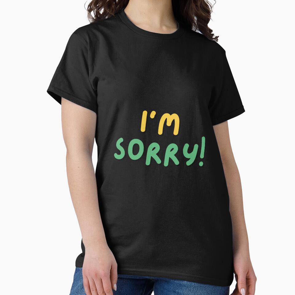 Heartfelt 'I'm Sorry' Design by ReyhansArtWorld