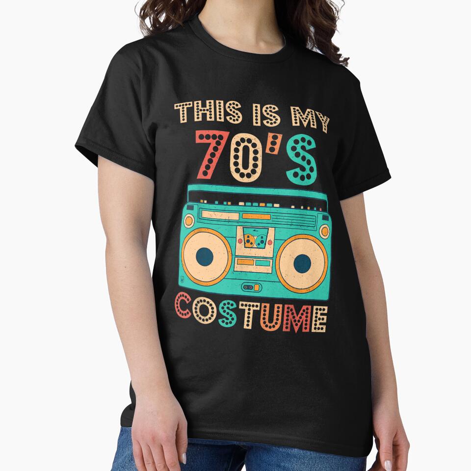 This Is My 70s Costume 1970s Retro Vintage 70s Party by AnitaBice