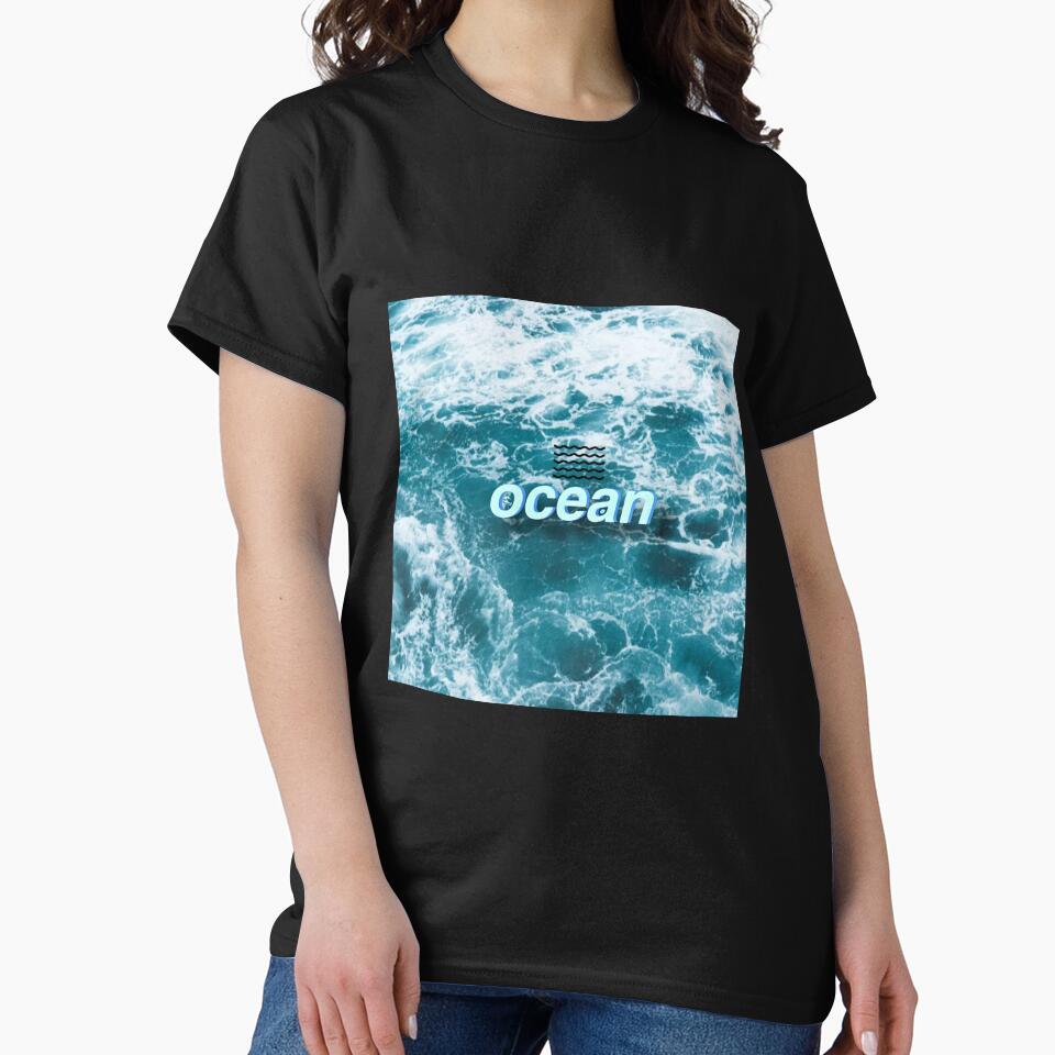 Aesthetic ocean by Noobandroidart