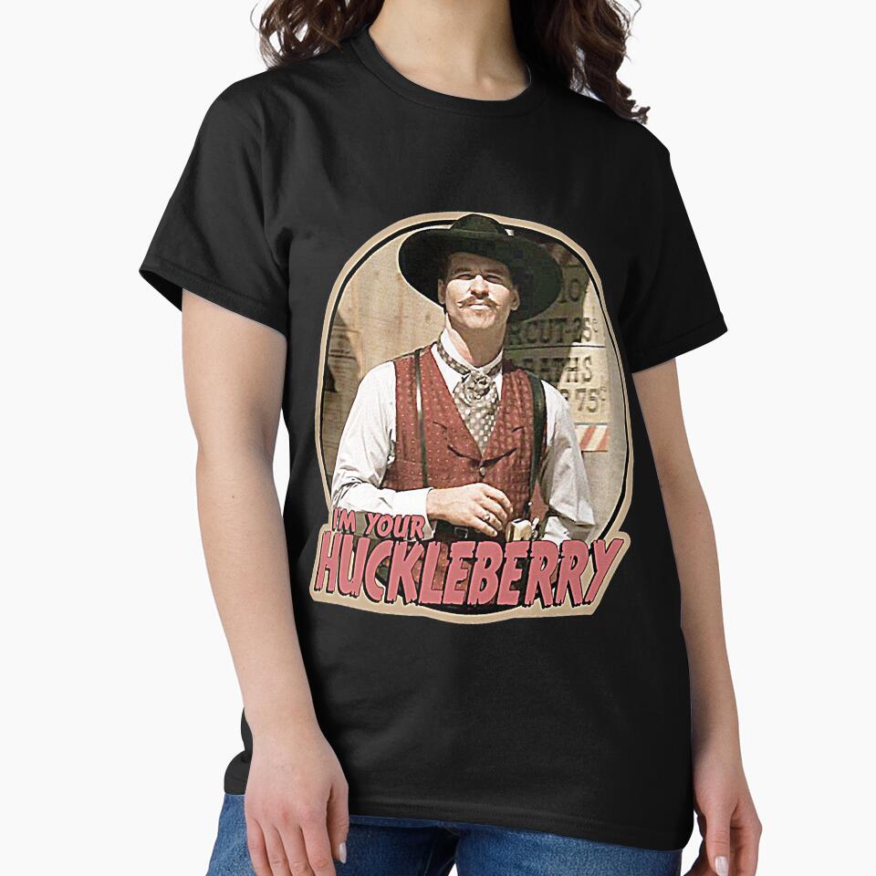 Gifts For Women 1990's Western Iam Your Huckleberry Halloween by LeathaKessler